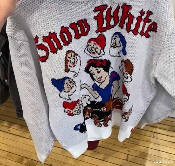 WHITE Snow SNOW SWEATER White Sweater 24FW 1003